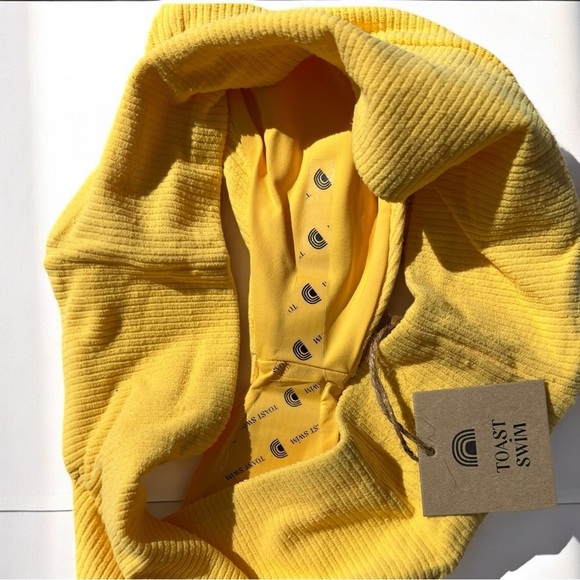 🌻NEW w.Tag Free People x Toast Sunset Signature Banded Waist Bikini Bottom Small - Picture 7 of 12